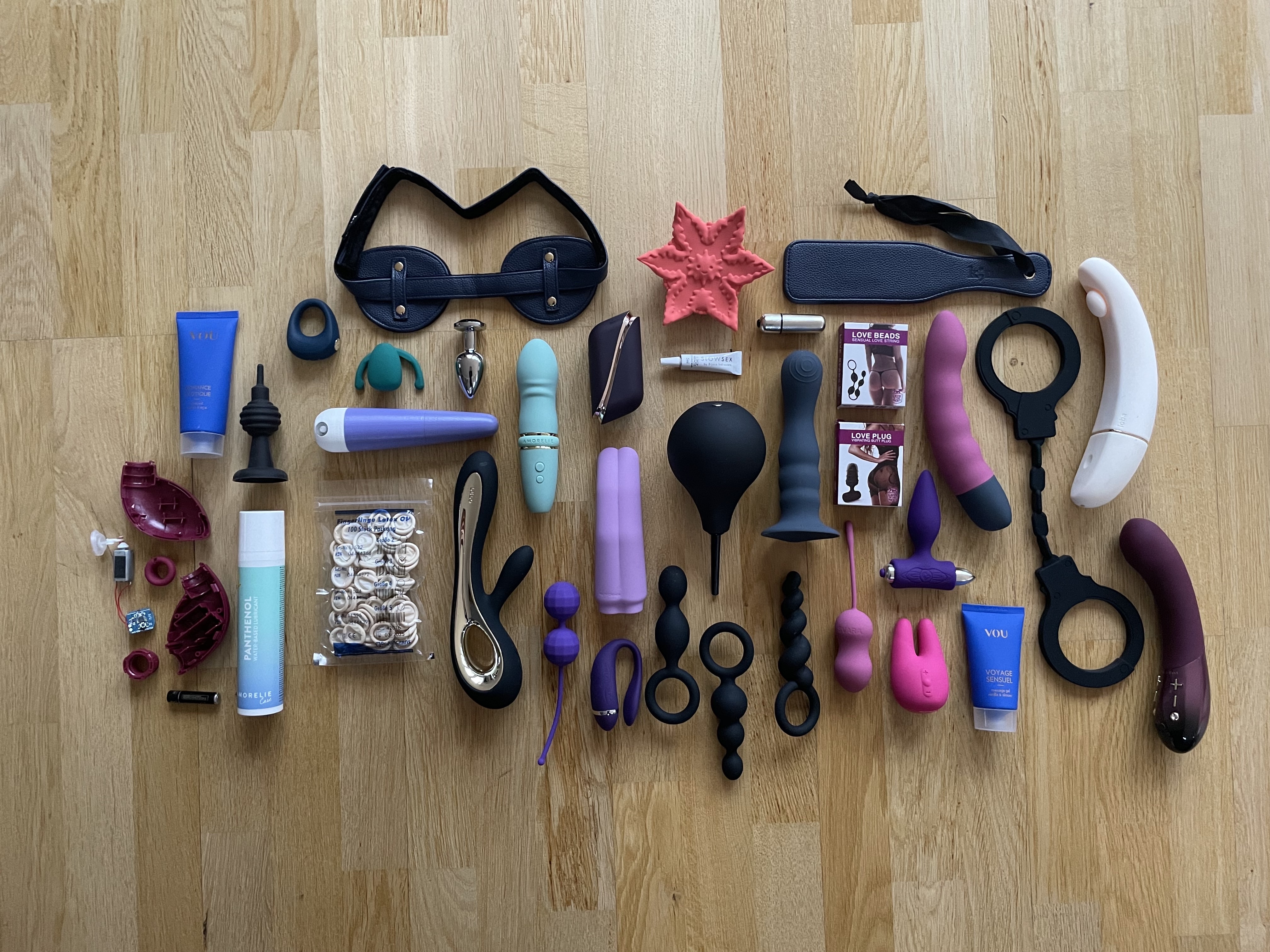 My sex toy collection as of January pic