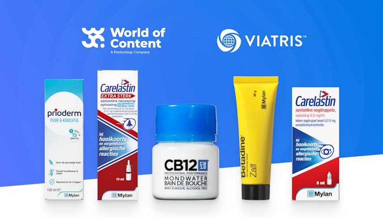 Samenwerking World of Content en Viatris