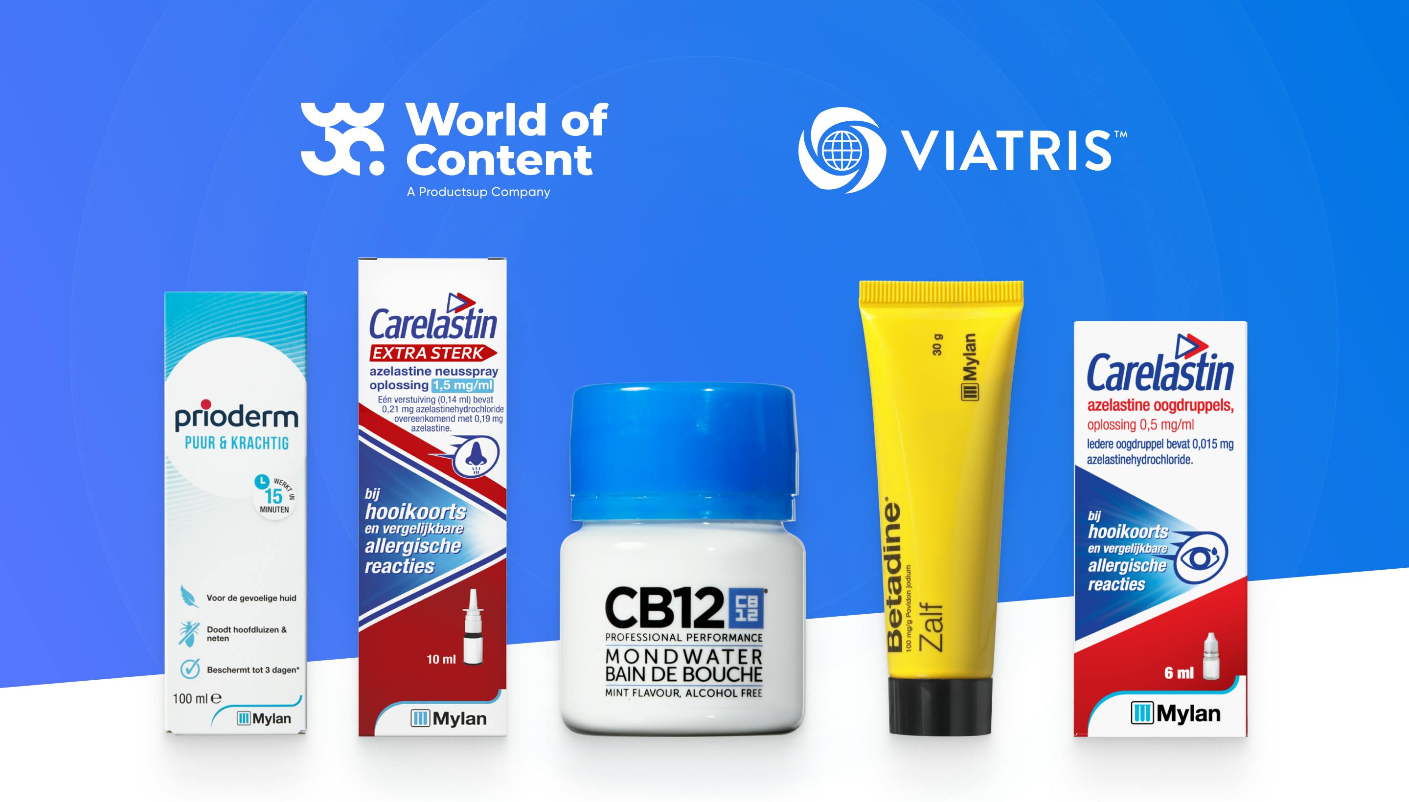 Samenwerking World of Content en Viatris