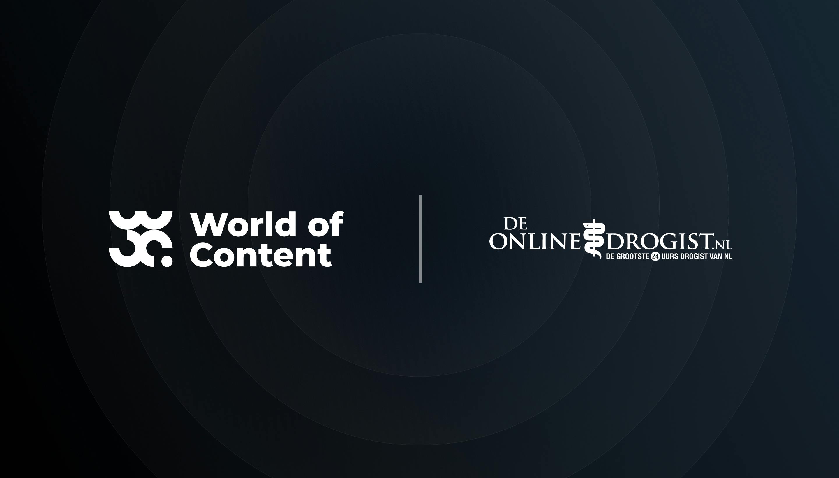klif Zichtbaar uitdrukking DeOnlineDrogist.nl chooses World of Content | World of Content