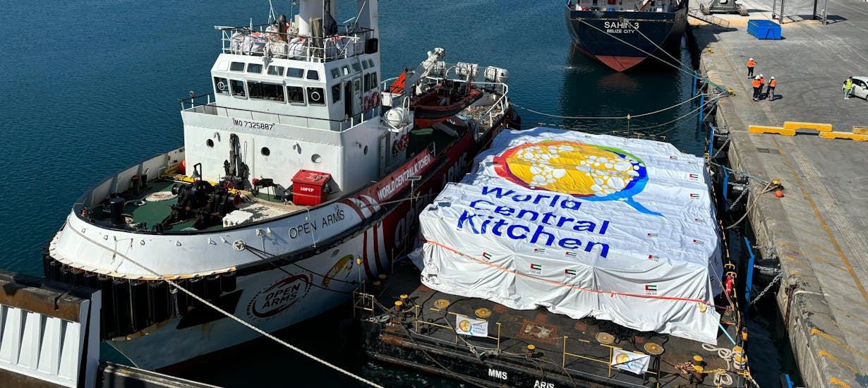 World Central Kitchen | Leading aid delivery in Gaza by sea, air, and land