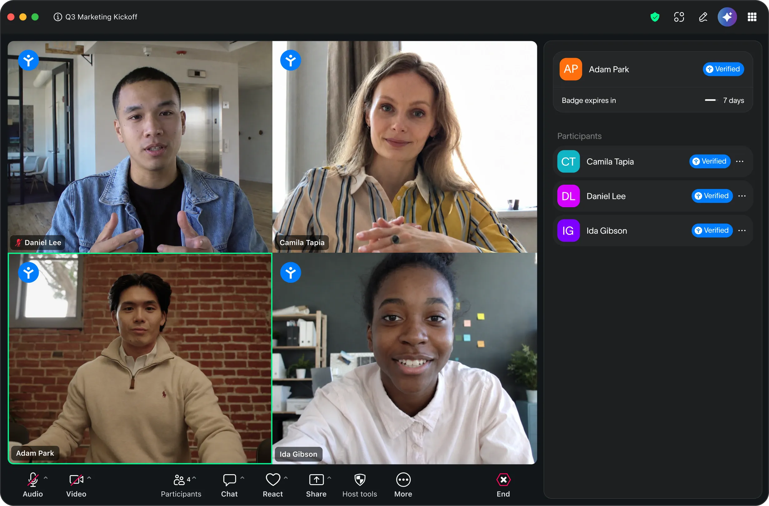 World ID for Zoom, lets you confirm that the person you're