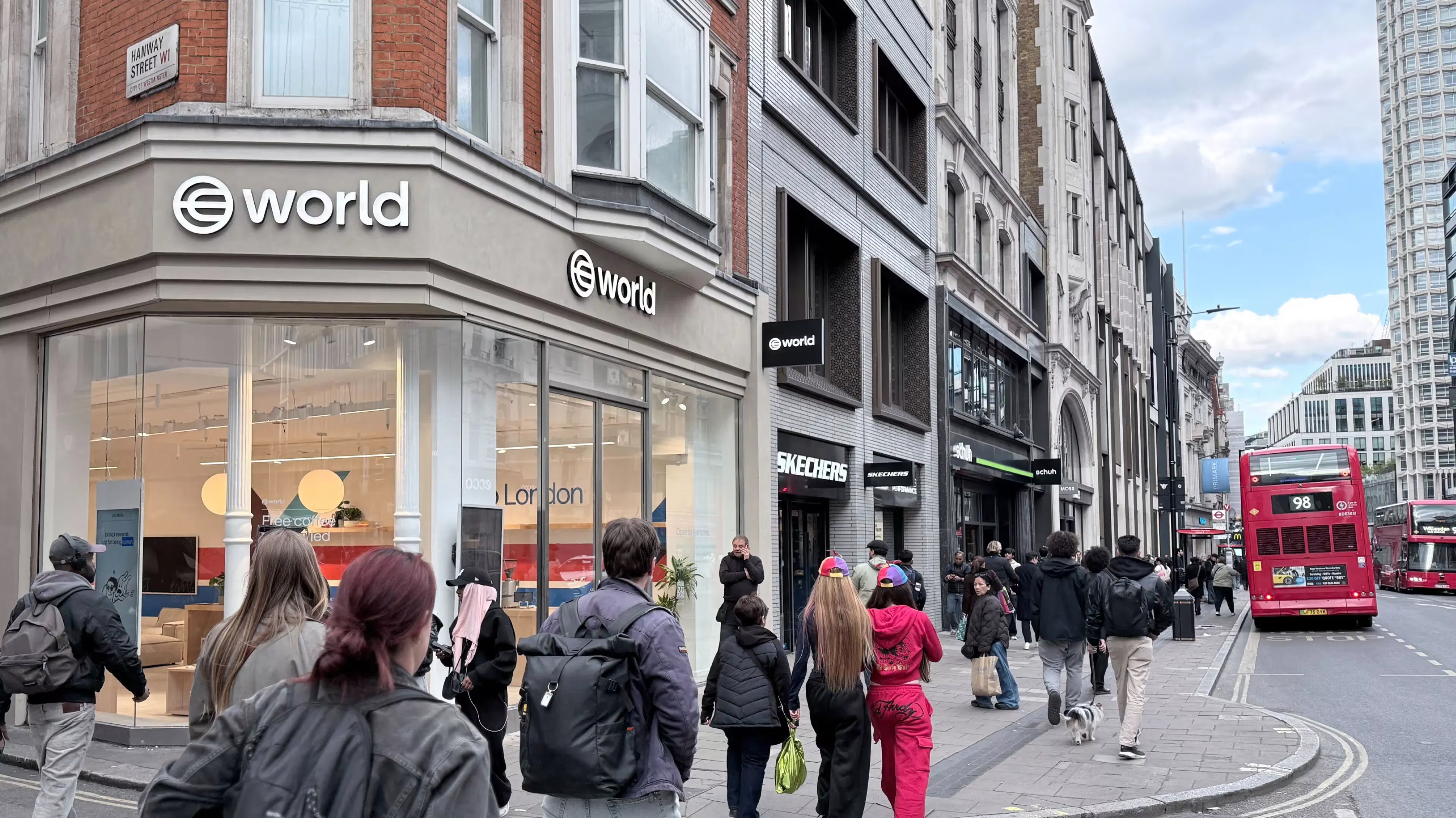 World opens London flagship on Oxford Street