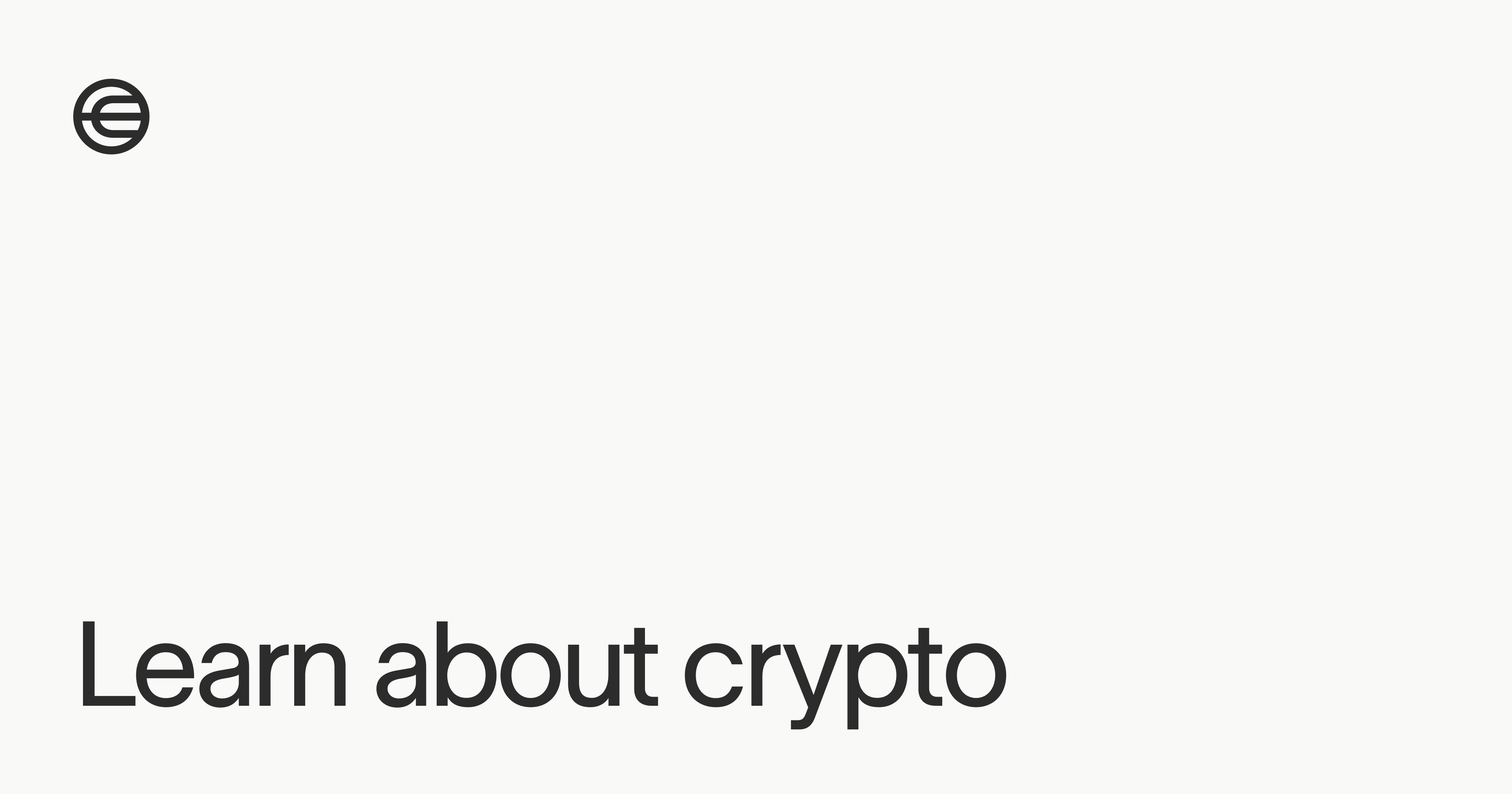 Learn about crypto with World