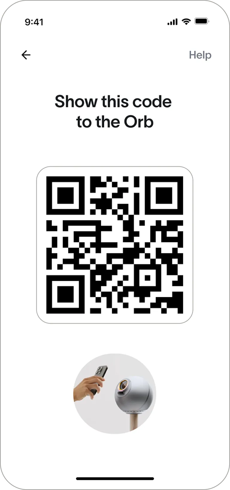 scan qr code