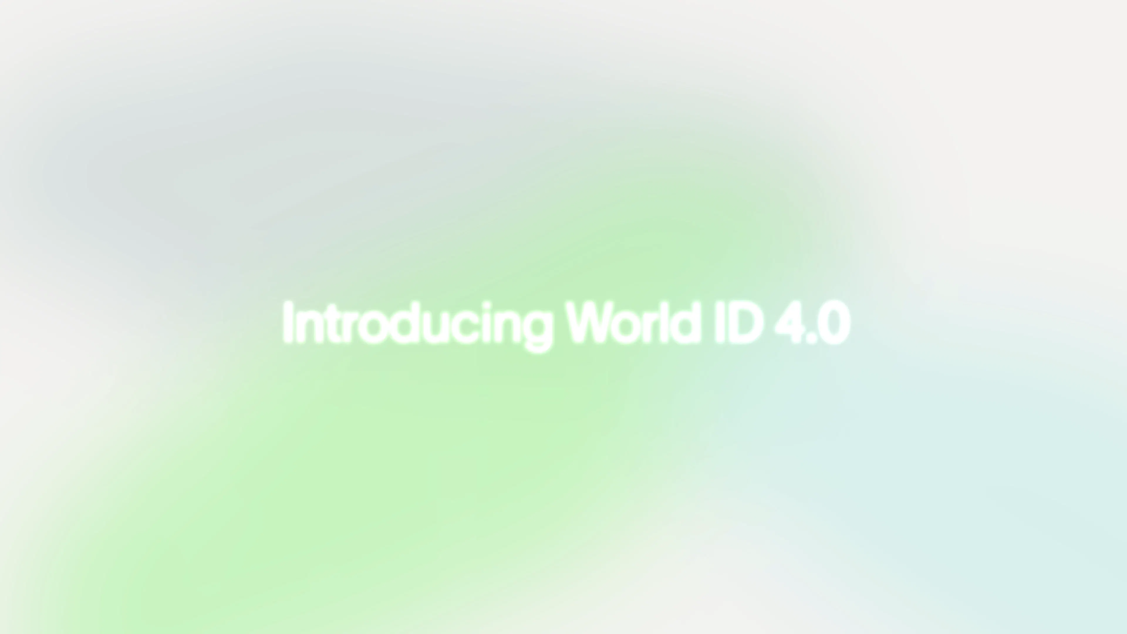 Introducing World ID 4.0