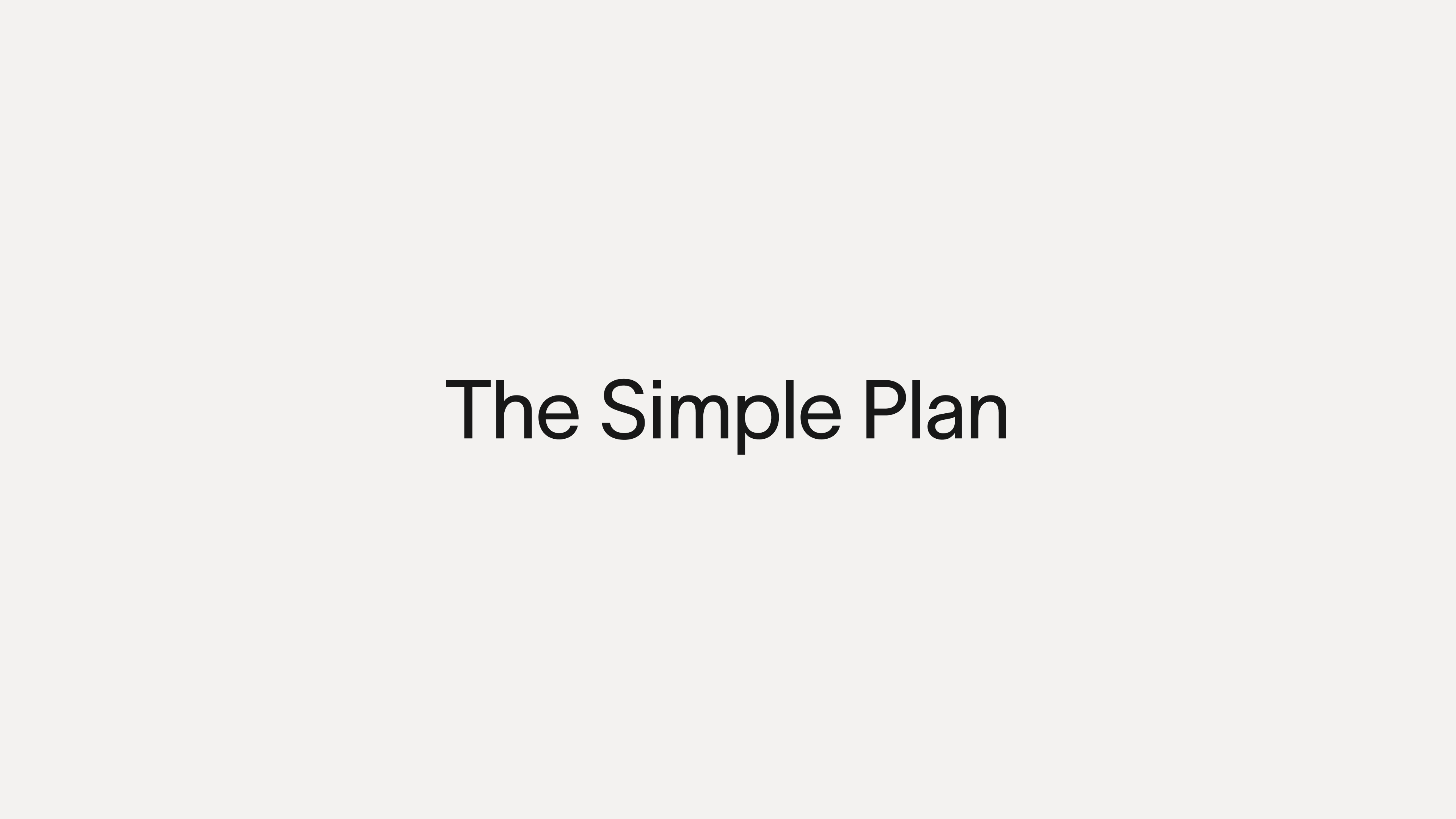 El Plan Simple: la Fase 3 de la Red de Humanos Reales | World