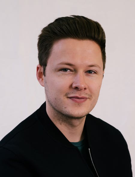 Portrait of Max Buchan, Founder & CEO at Valarian
