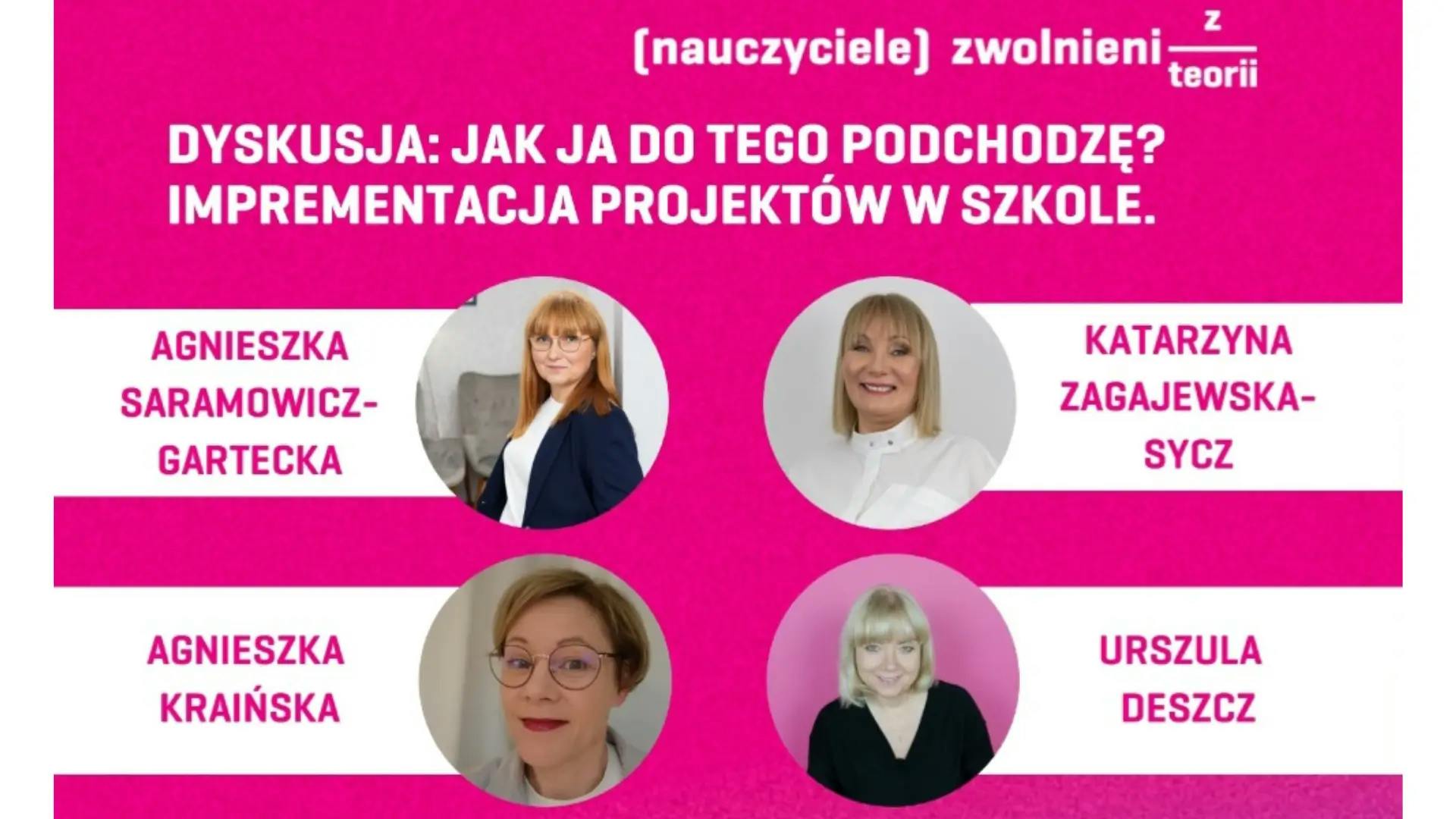 Plakat zwolnieni z teorii