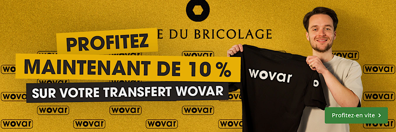 Effectuez un virement vers le magasin de bricolage en ligne par excellence