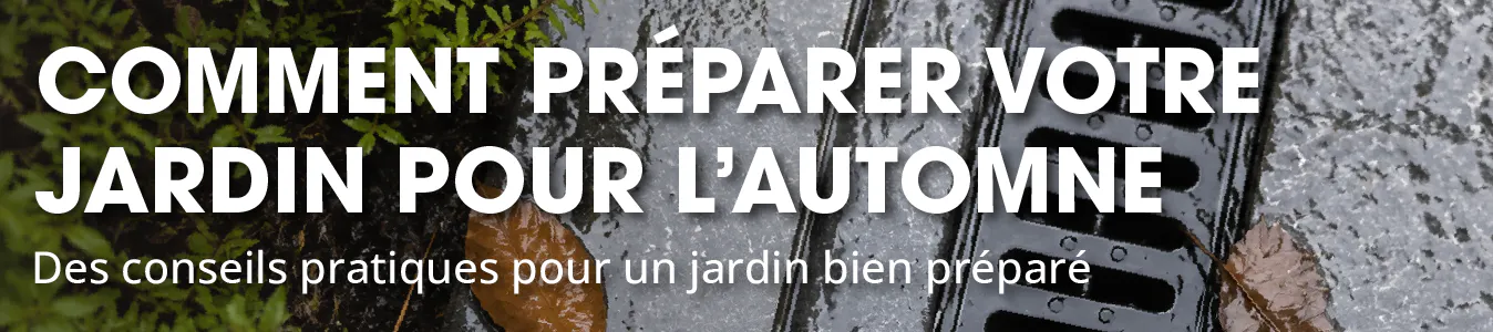 Préparer son jardin pour l'automne