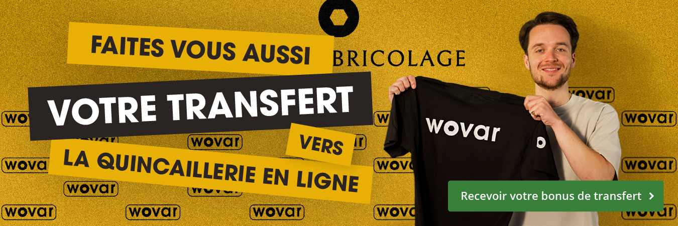 Effectuez un virement vers le magasin de bricolage en ligne par excellence