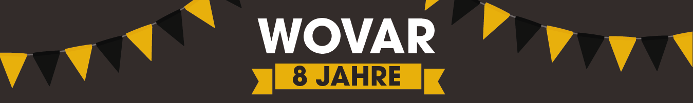 Wovar wird 8 Jahre alt!