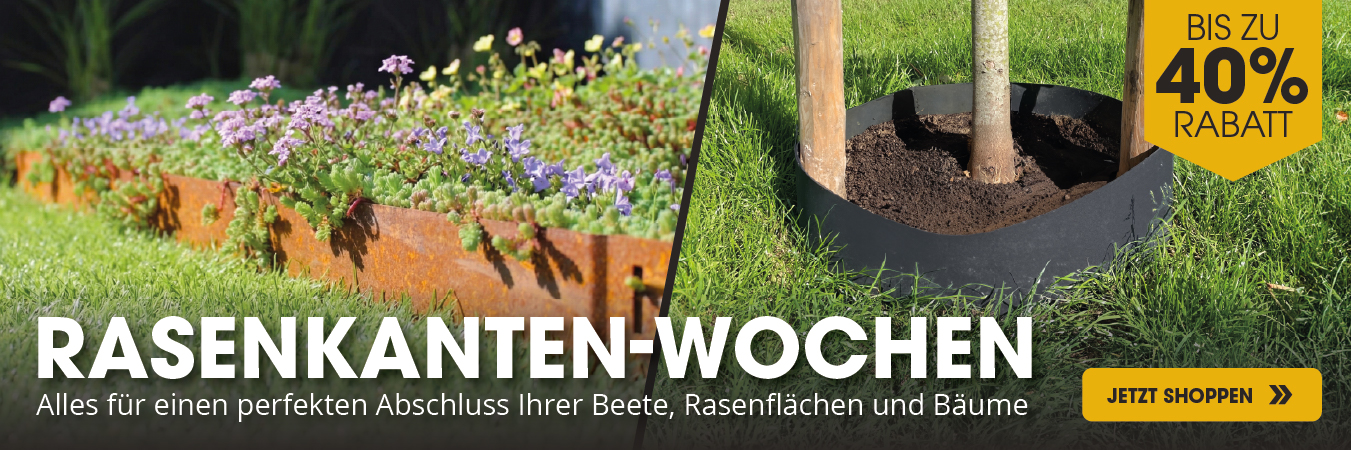 Rasenkanten wochen bei Wovar