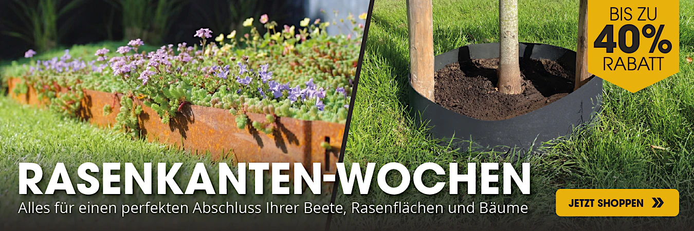 Rasenkanten wochen bei Wovar