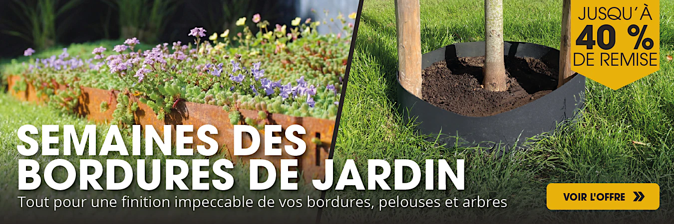 Semaines des bordures de jardin Wovar