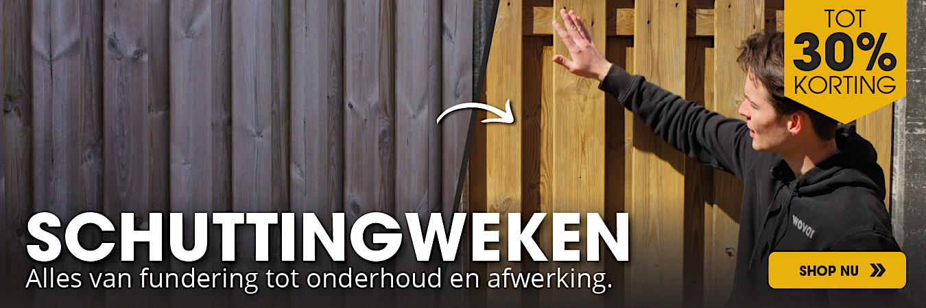 Schuttingweken bij Wovar