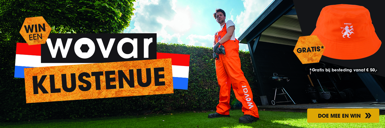 Win een klustenue bij Wovar