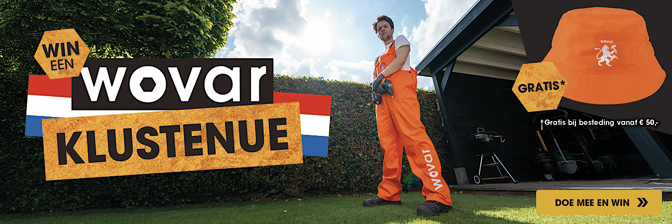 Win een klustenue bij Wovar