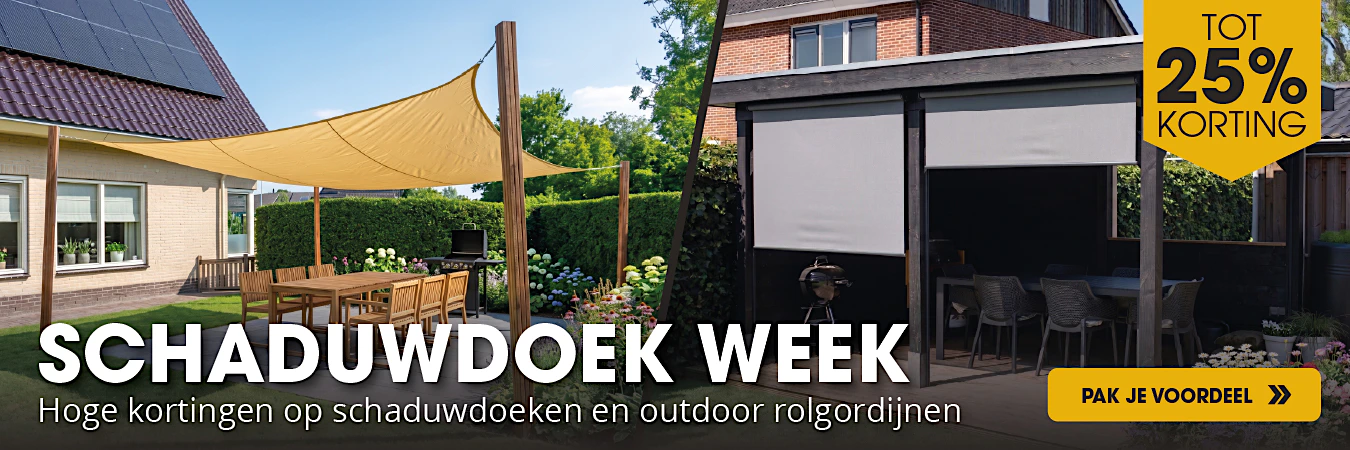 Schaduwdoekweek bij Wovar