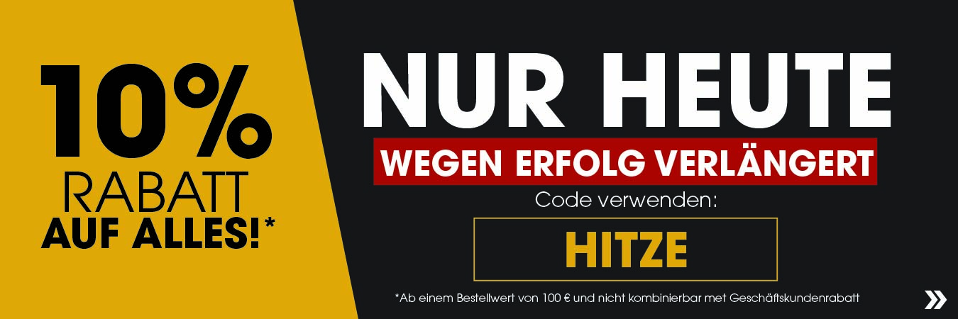 10% Rabatt auf alles
