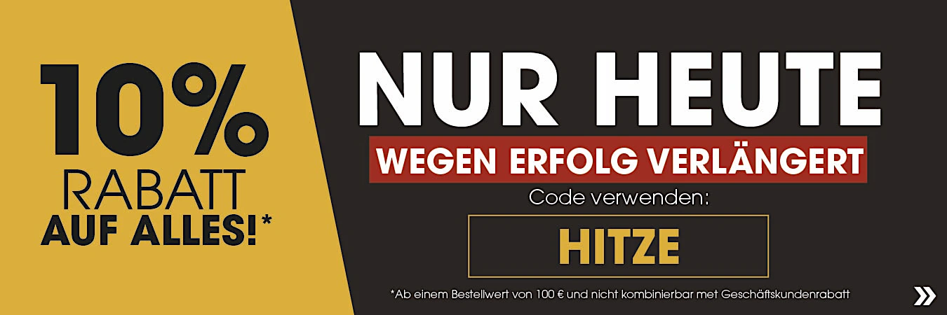 10% Rabatt auf alles