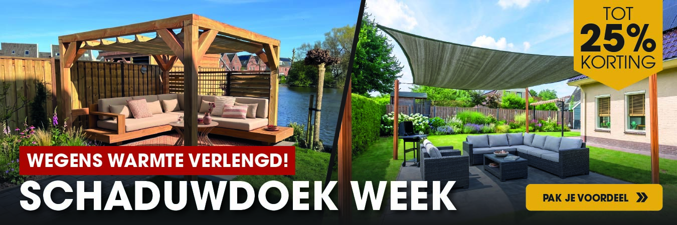 Schaduwdoek week