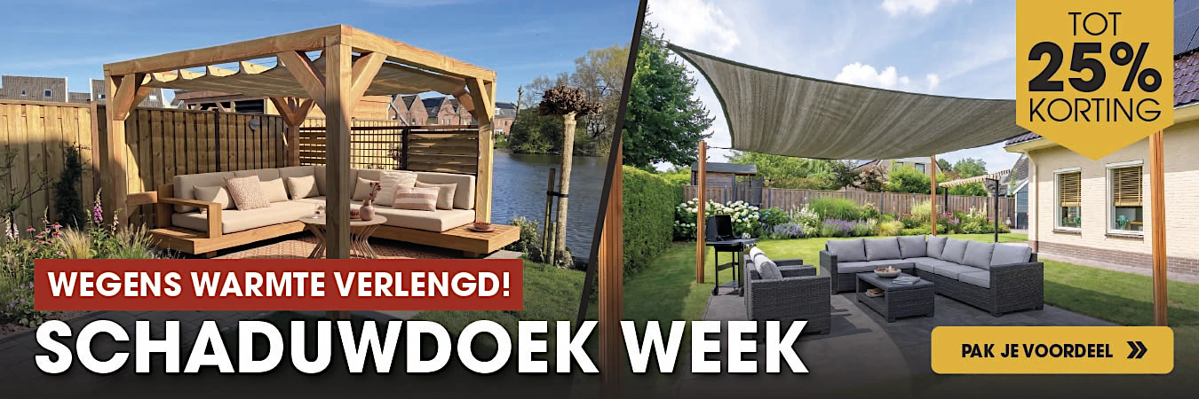 Schaduwdoek week