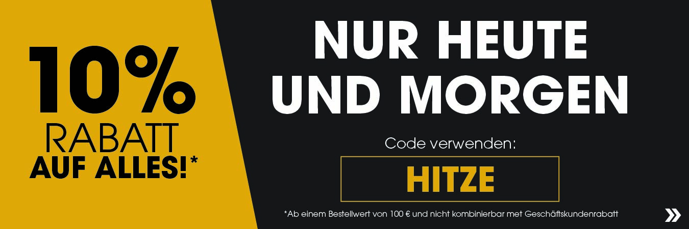 10% Rabatt auf alles