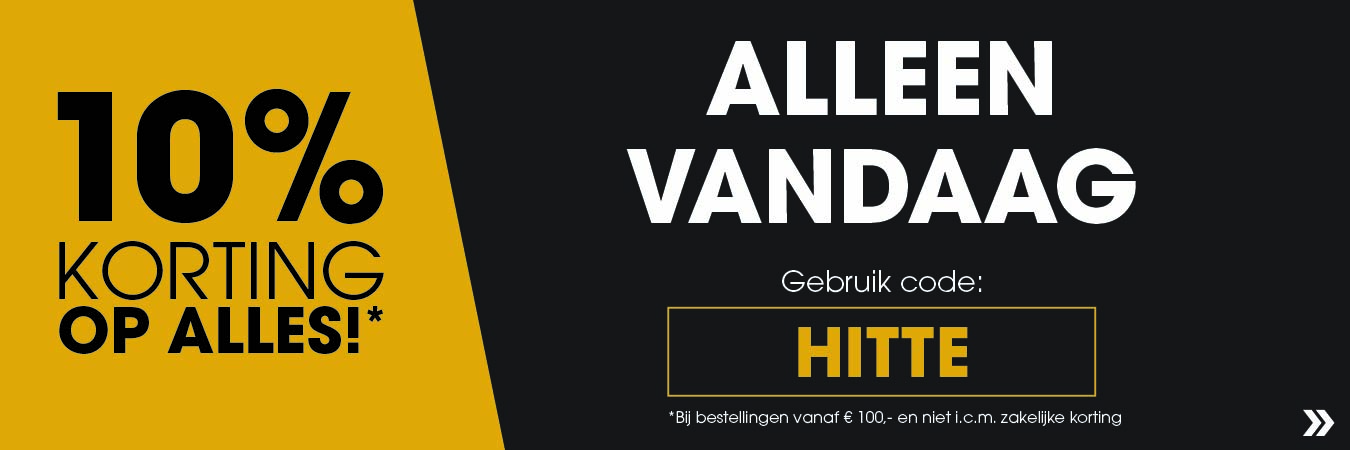 10% korting op alles