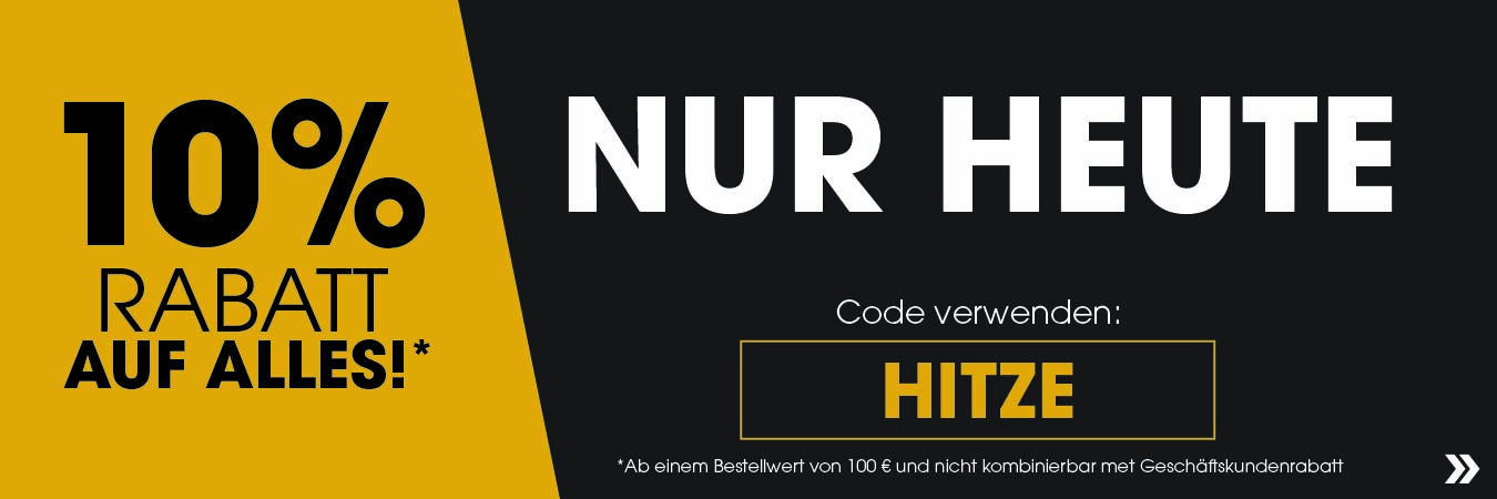 10% Rabatt auf alles