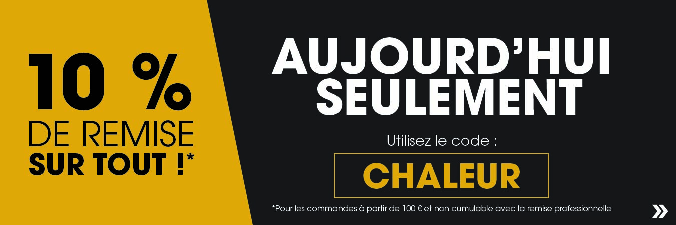 10% de remise sur tout!