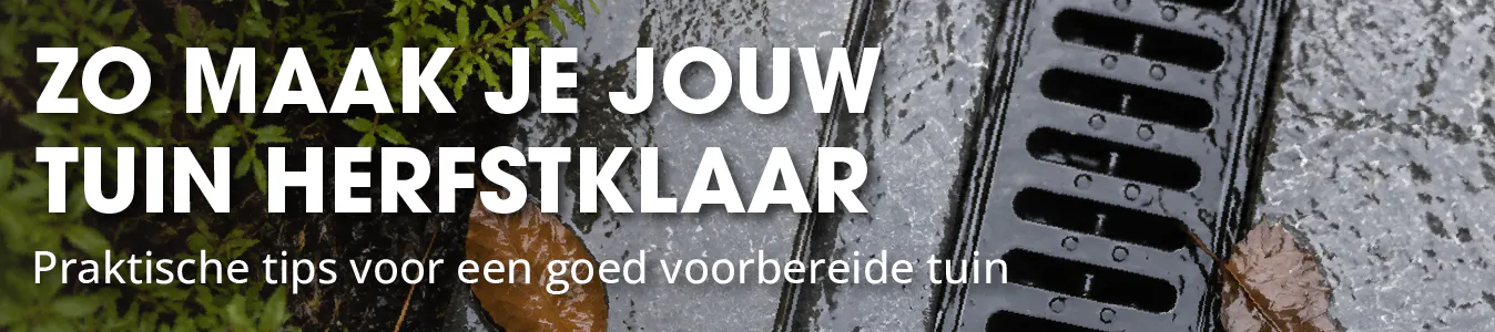 Tuin herfstklaar maken