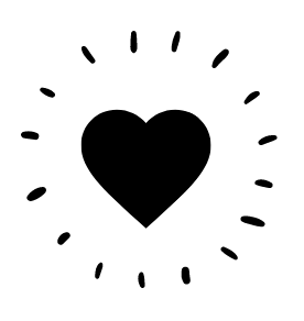 Fill your Woxbox with love and appreciation - heart symbolizes love