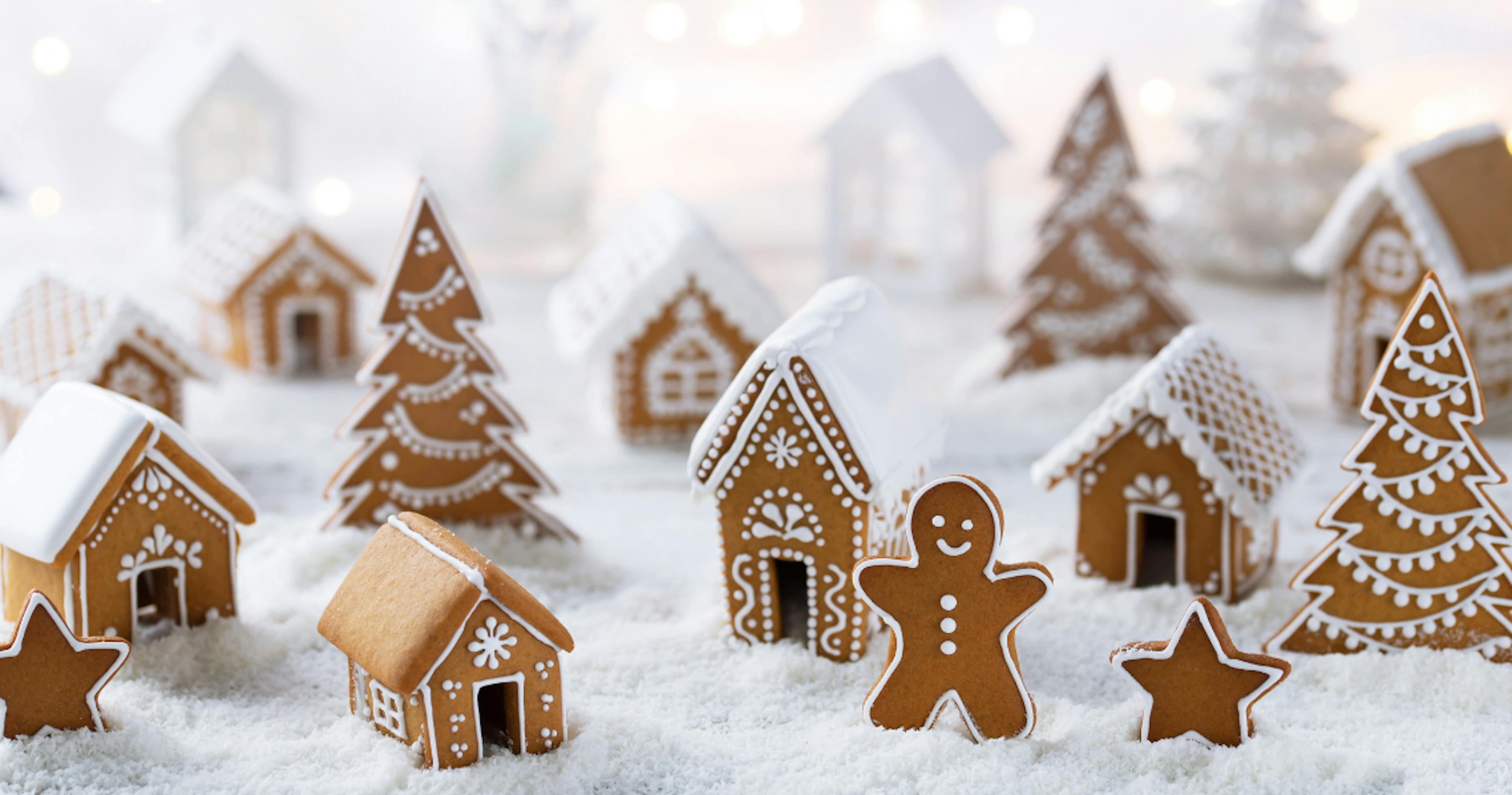 Gingerbread village family tradition