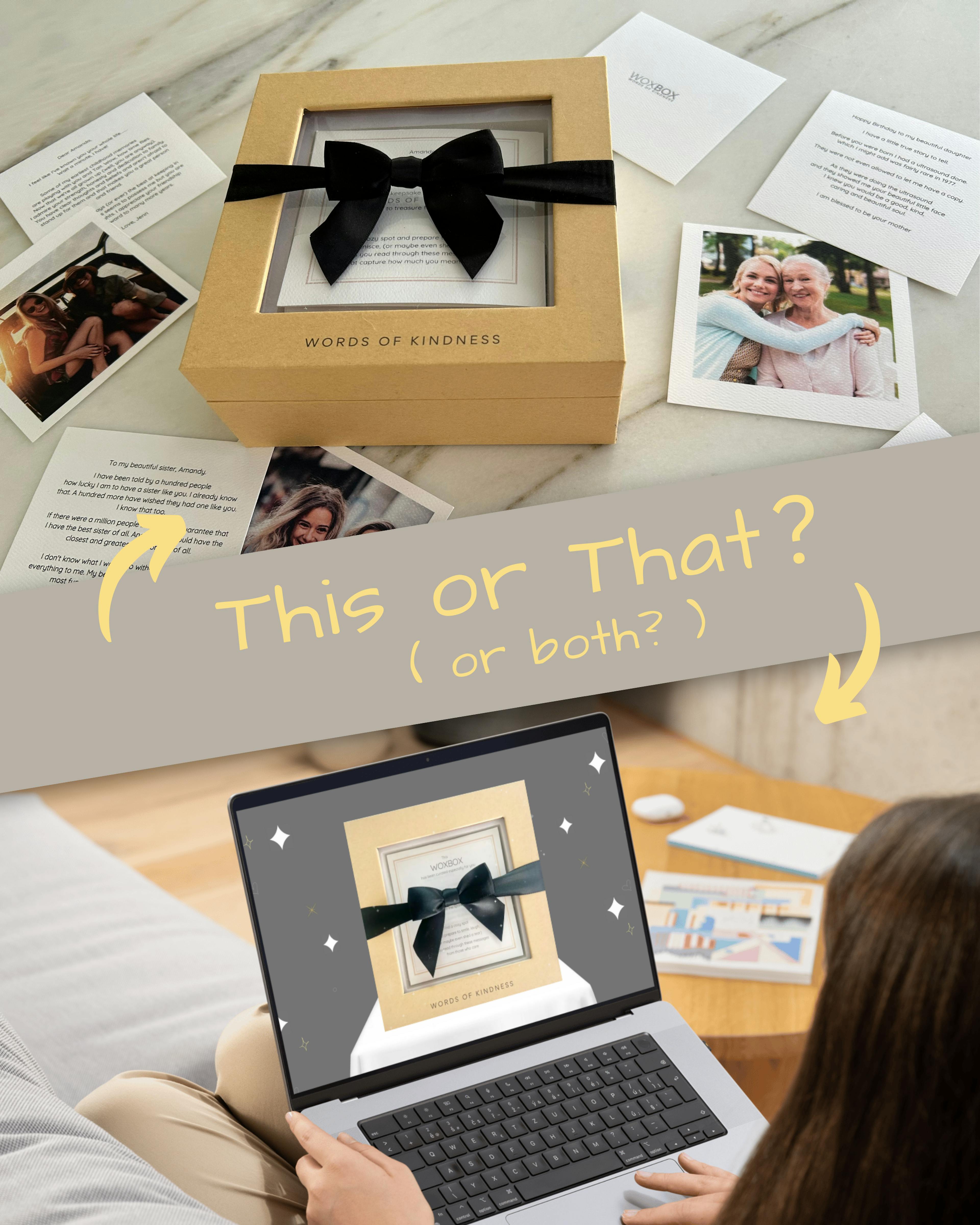 Printed Woxbox or Digital Woxbox for Corporate Gifting