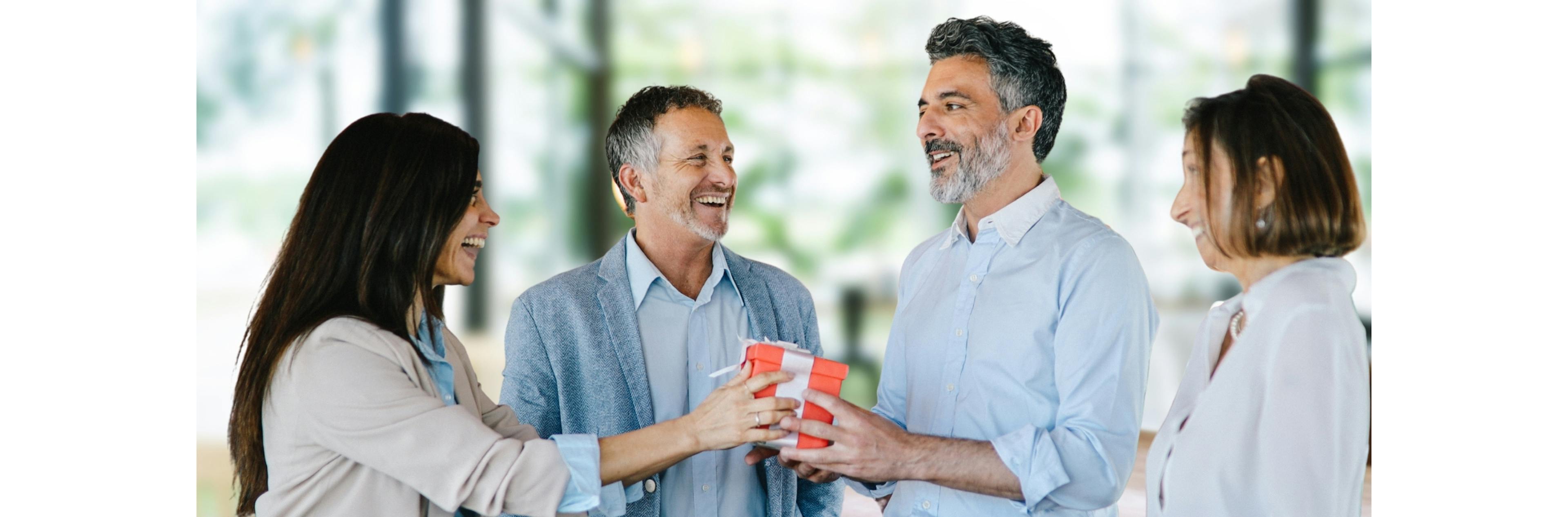 Group gift for a retiring colleague