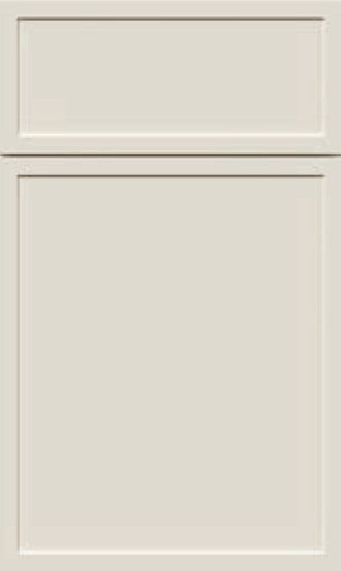 Slim White Dove Shaker Cabinet