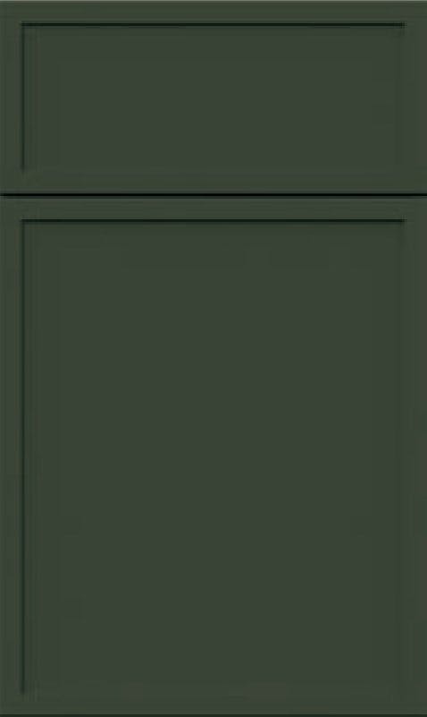 Slim Green Shaker Cabinet