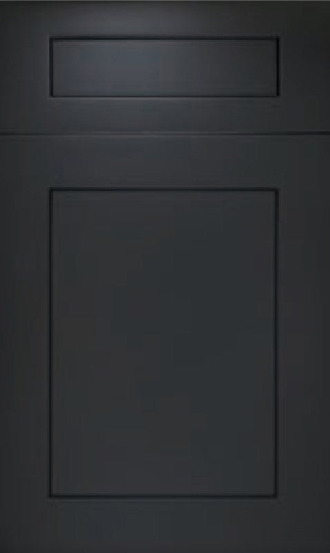 Black Shaker Cabinet