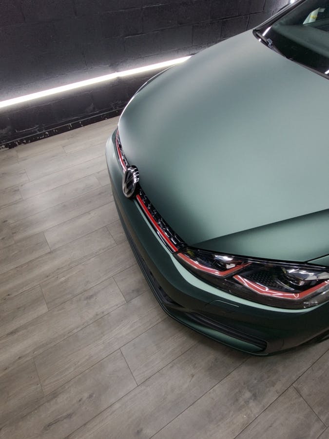 Full wrap Matt pine green