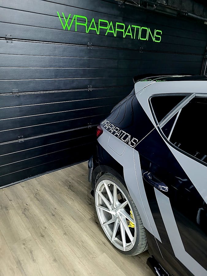 Custom wrap nardo grey