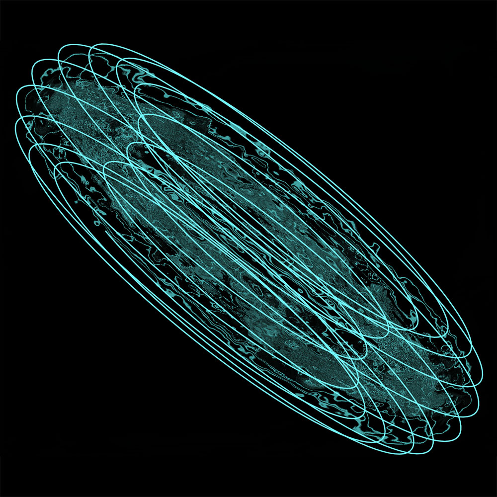 Abstract art, generated with modV