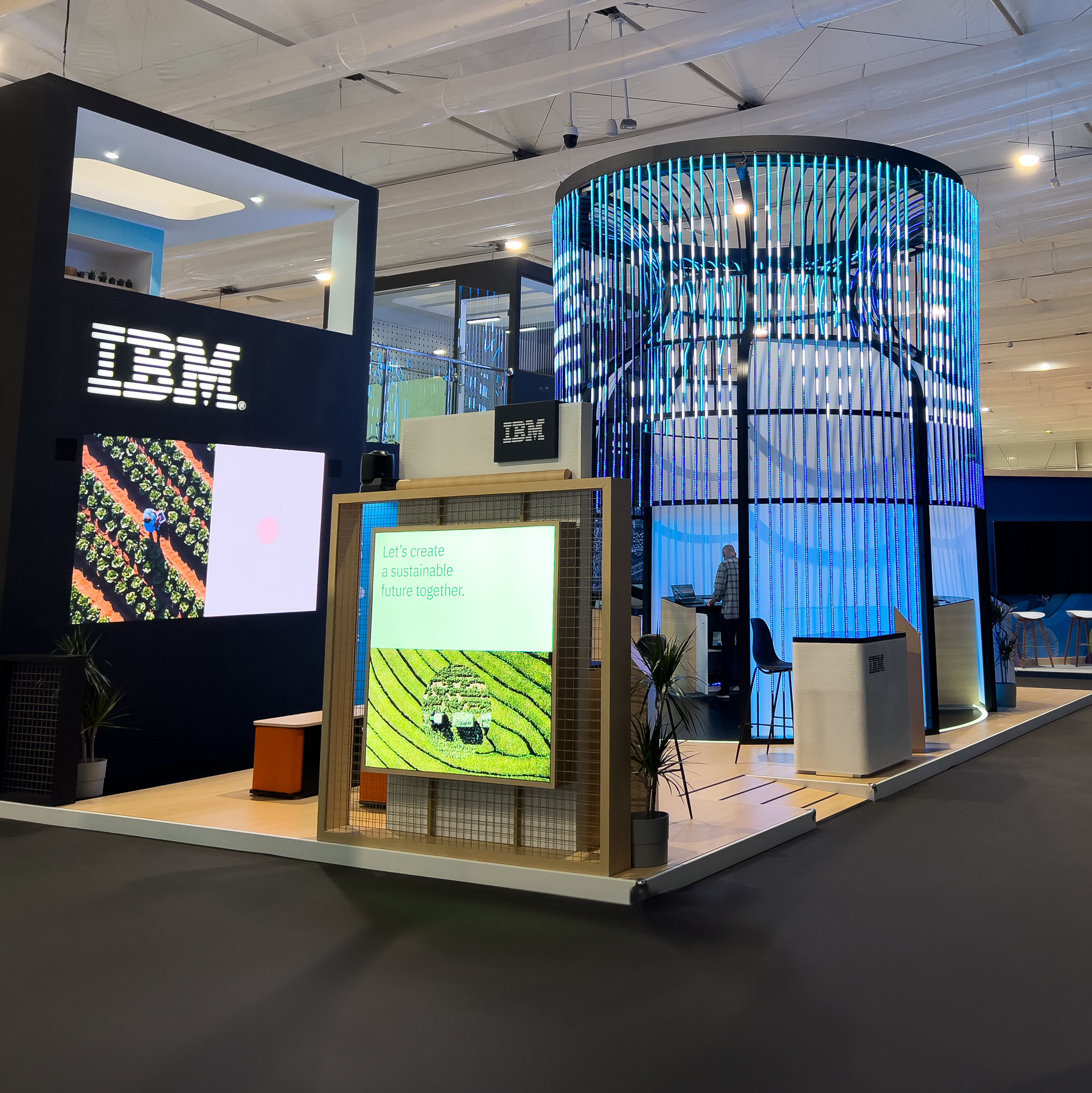 IBM's stand at COP28
