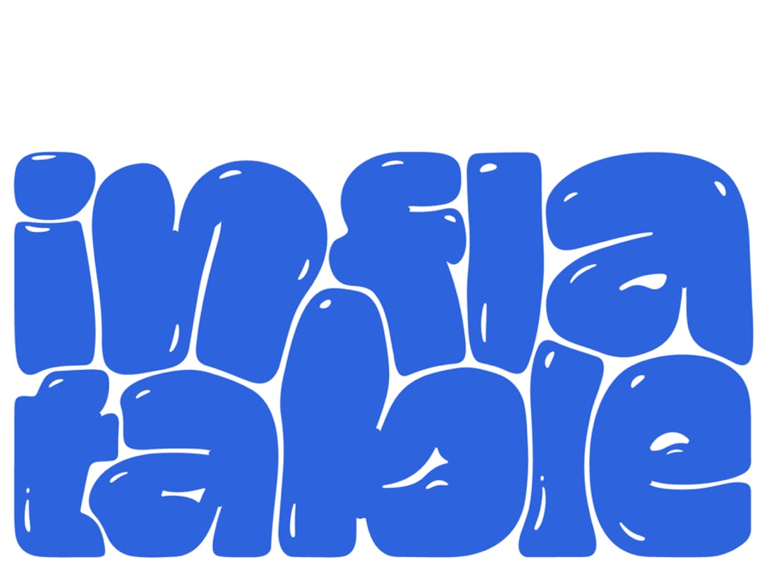 inflatable logo