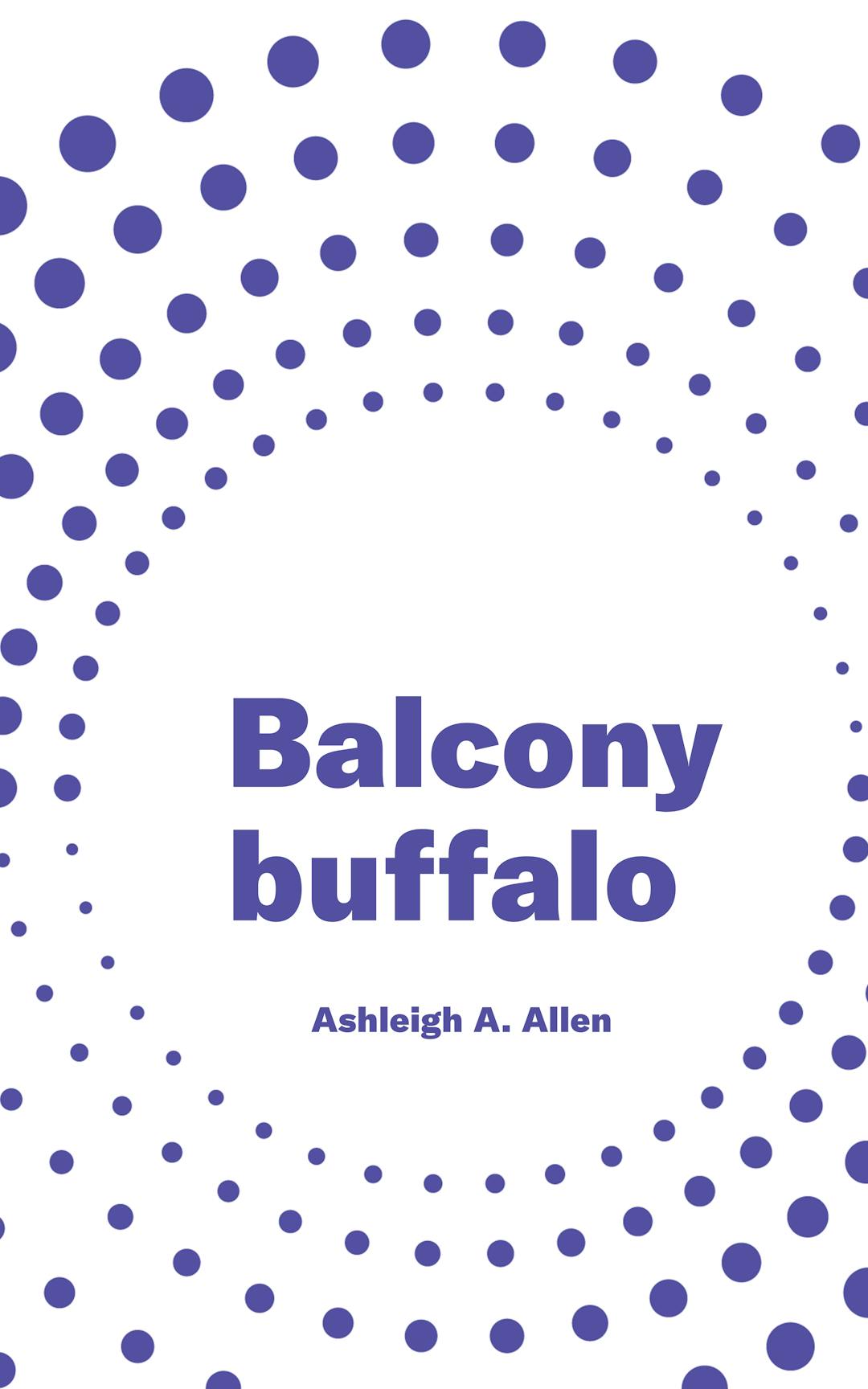 Balcony buffalo