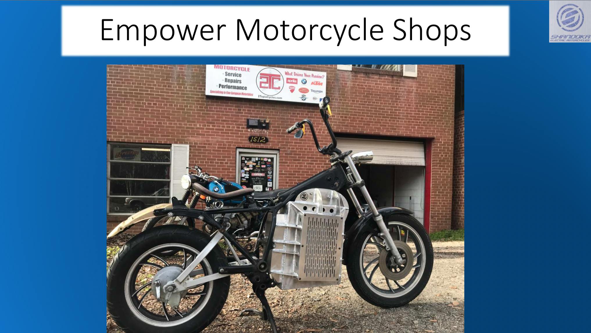 shandoka electric motorcycles empower shops www.wunderfund.co/shandokacycles