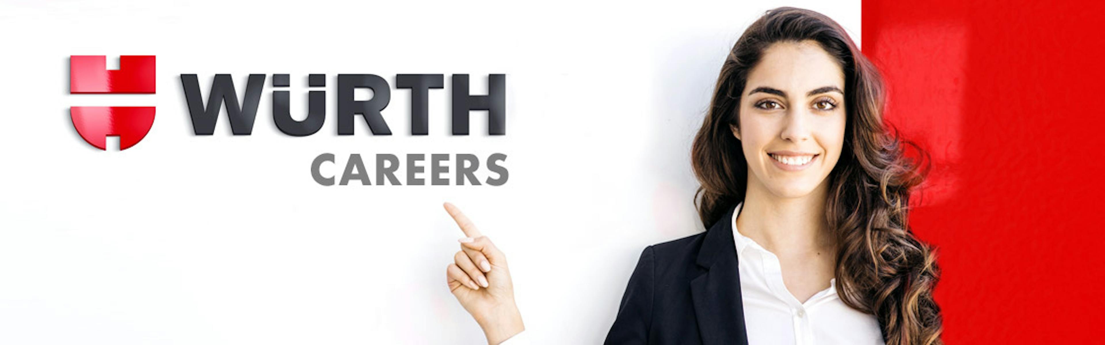 The banner for careers page