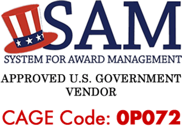 SAM Approved U.S. Government Vendor