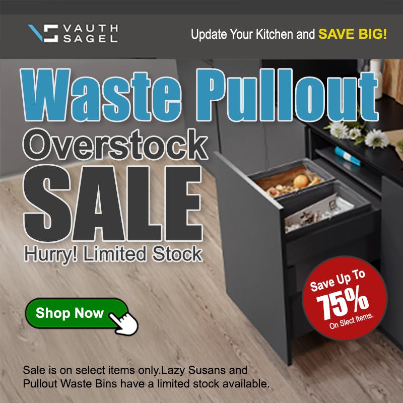 Vauth-Sagel Pullout Waste Bin Overstock Sale